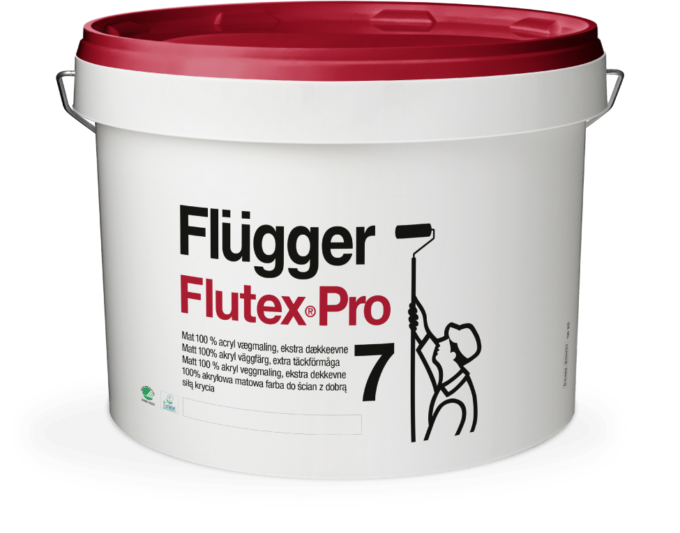 Pusiau matiniai dažai Flugger Flutex PRO 7